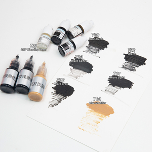 Pigmento Capilar Natural de Color Negro Carbón Semipermanente Orgánico de 15 ml de NUOJO OEM de Marca Privada, 5 Colores, No Tóxico, Vegano, para el Cuidado del Crecimiento del Cabello - Product Image 2