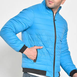 Chaqueta acolchada de manga larga para exteriores de alta calidad para hombres Chaquetas de invierno acolchadas de precio razonable para la venta - Product Image 3