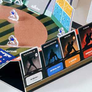 Juego de Mesa de Estrategia de Béisbol, Estadio 3D Pop-Up, Dados de 12 Caras, 100 Cartas Tácticas, Puntuación por Aplicación - Product Image 5