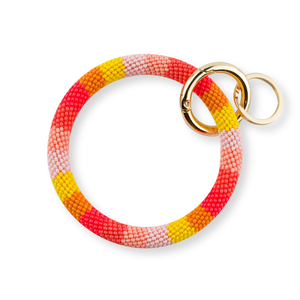 Porte-clés en perles de rocaille au design unique Porte-clés en perles colorées avec perles de rocaille Porte-clés uniques personnalisés pour cadeaux - Product Image 4