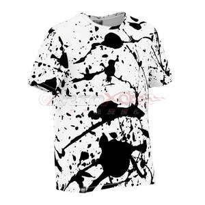 Camiseta de sublimación para mujer, camiseta de verano informal de manga corta con estampado de poliéster personalizado, camiseta de sublimación personalizada - Product Image 2