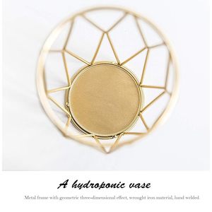 Best Price Elegant Decorative Metal Flower Vase for Home & Garden Decor for Fresh or <b>Dried</b> Flowers - Product Image 5