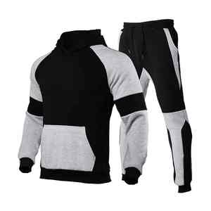 Conjunto Deportivo de Algodón 100% Transpirable para Hombre y Unisex, Fabricado en Pakistán, Color Liso, para Entrenamiento y Jogging, Invierno - Product Image 2