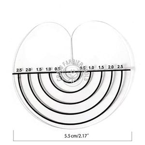 Outils pour extensions capillaires : Protection thermique pour colle, boucliers de protection contre la chaleur, outils de mesure pour le collage d'extensions, technologie de fusion à la kératine - Product Image 3
