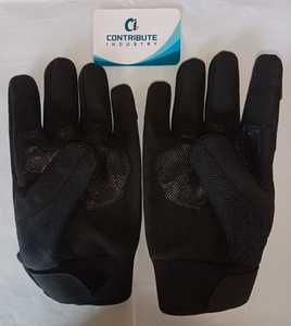 Gants de moto en cuir véritable haute protection Gants de vélo respirants et sûrs - Product Image 5