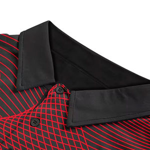 เสื้อโปโลสำหรับผู้ชายมาใหม่ปรับแต่งขนาดได้โลโก้แบบถักลายสีทึบ - Product Image 6