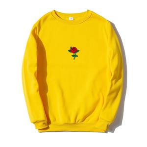 2024 sudadera de algodón de calidad en blanco de gran tamaño OEM personalizado Transferencia de Calor impreso Logo cuello redondo hombres sudadera diseño de serigrafía - Product Image 5