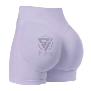 Shorts de cyclisme d'été respirants et écologiques avec logo personnalisé, taille élastique, grandes tailles, meilleurs ensembles de shorts de sport pour filles - Product Image 6