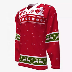 Nouveau maillot de hockey sur glace tendance 2026 pour hommes, nouvelle arrivée, nouveau design, impression par sublimation, maillot de hockey sur glace en stock - Product Image 6