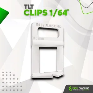 250ชิ้นบางเฉียบ1/64 "(0.5มม.) นำมาใช้ใหม่คลิปปรับระดับกระเบื้องพลาสติกอุปกรณ์เสริมสำหรับกระเบื้องปูพื้นในอพาร์ทเมนต์ - Product Image 1