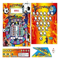 Mesin Pinball Kwang Yi Buena 7 Bola, Mesin Game Koin, Permainan Arcade & untuk Mesin Dorong Koin