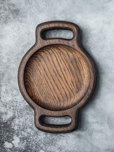 Plato de Bambú Tallado Extra Grande de Una Sola Capa para Uso en la Cocina y la Mesa de la Sala de Estar - Product Image 4