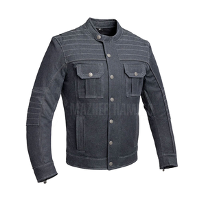 Nouvelle veste en jean décontractée personnalisable pour hommes, vestes en jean respirantes de qualité supérieure pour hommes de style unique du Pakistan - Product Image 5