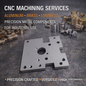 บริการงานกลึงซีเอ็นซี พร้อมการเจาะด้วยลวดอีดีเอ็ม สำหรับชิ้นส่วนโลหะที่มีความแม่นยำ (อะลูมิเนียม ทองเหลือง สแตนเลส) สำหรับใช้ในอุตสาหกรรม - Product Image 2