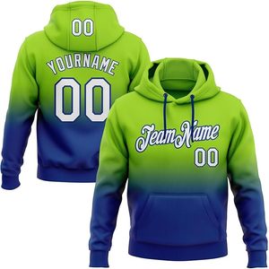 Personnalisé Brodé 300gsm Polyester/Coton Sublimé Hommes Sports Hiver Hoodies Solide Français Polaire Sweats Bouffée - Product Image 2