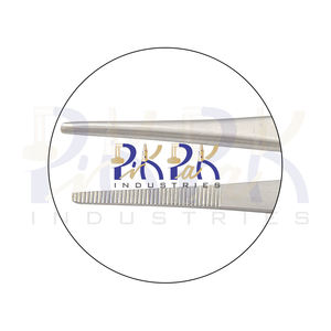 Pinzas rectas con empuñaduras de fibra para soldar Longitud total 8 pulgadas Hecho de acero inoxidable Fabricación de joyas Pinzas artesanales - Product Image 6