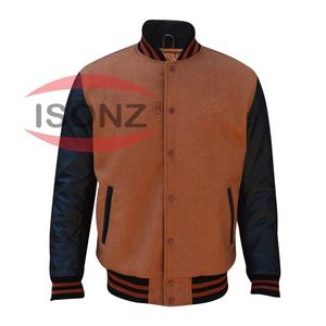 Chaqueta Universitaria Unisex Personalizable de Nueva Llegada, Estilo Letterman 2026, Transpirable, con Bordado de Lana Chenilla, Estilo Urbano para Invierno - Product Image 4