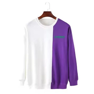 Sweat-shirts personnalisés pour hommes, col rond, 100% coton, respirant, séchage rapide, en molleton épais, pour l'hiver, uni - Product Image 1