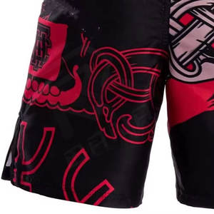 Top en venta pantalones cortos de artes marciales mixtas con material de alta calidad e impresión personalizada Diseña tu propio corto de MMA con tu logotipo - Product Image 5