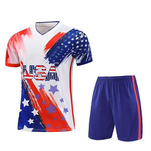 Venta Caliente Uniformes de Fútbol Personalizados Proveedores de Pakistán Exportación al por Mayor Camisetas con Logotipo Estándar - Product Image 1