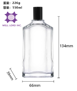 Factory Direct Wholesale Customizable 30ml 50ml 100ml Square <b>Glass</b> <b>Bottles</b> for Perfume with Logo and Color Personalization - Product Image 1