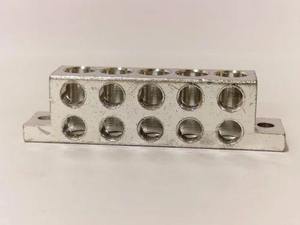 10วงจรทองเหลืองบาร์เชื่อมกลางความจุสูงขั้วต่อเทอร์มินัลสำหรับแผงกระจายสินค้าอุตสาหกรรมและอาคารแผง - Product Image 4