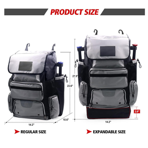 Sacs de baseball personnalisés avec marque privée et utilisation en extérieur pour les joueurs et les équipes - Product Image 3