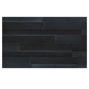 Hiện đại 3D hiệu ứng tường trang trí tự nhiên màu đen basalt tường ốp đá núi lửa tấm ốp mặt tiền phòng tắm Lava đá gạch Đen - Product Image 1