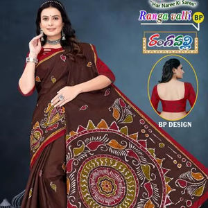 Sari de algodón indio Nandini, precios al por mayor - Product Image 1