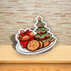 Tuiles magnétiques pour cils en acrylique durables, écologiques, réutilisables et multifonctionnelles, motif cœur et fleur, pour un look professionnel de Noël - Product Image 3