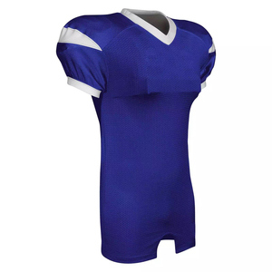 Custom Plus Size Quick Dry Breathable Anti-Bacterial Anti-UV Polyester Mesh Fabric American Football Jerseys Summer Short Screen - Product Image 2