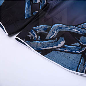 Pantalones cortos de MMA para hombre de nuevo estilo de color personalizado, ropa de artes marciales personalizada hecha en Pakistán a la venta - Product Image 6