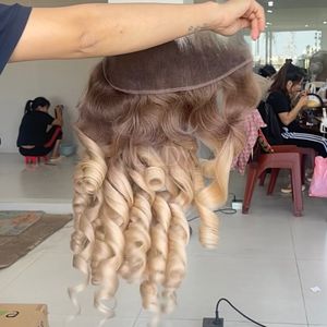 ชุดช่อและปิดผมมนุษย์จากเวียดนามสีสำหรับเด็กทารกผม100% ออกแบบได้ตามต้องการ - Product Image 4