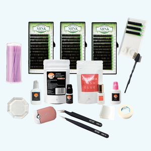 Extensions de cils en cheveux synthétiques de haute qualité OPTIMA, courbure J/C, longueur 9-13 mm, épaisseur 0,15 mm, fabrication à la machine, cils magnifiques - Product Image 6