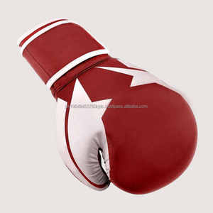 Gants de boxe en cuir de vachette de Style mexicain professionnel équipement MMA gants de combat avec lacets en gros pour la scène sportive - Product Image 6
