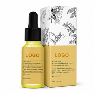 Aceite Natural para el Crecimiento del Cabello, Suero Anticaída con Aceite de Romero y Ricino para un Cabello Más Grueso y Abundante, Tratamiento de 60 ml, Venta al por Mayor - Product Image 1