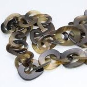 Venta caliente cuerno joyería de moda collares de hecho de cuerno hecho a mano Real alto grado cuerno de búfalo joyería de declaración de moda - Product Image 4