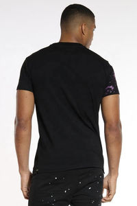 Camiseta de Algodón Transpirable de Corte Regular para Hombre, Tallas Grandes, Servicio OEM de Entrega Rápida, Impresión de Logotipo Personalizado, Tejido de Punto 60+ - Product Image 2