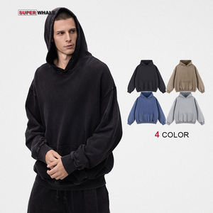 Nouveauté : Sweat-shirts d'hiver pour hommes de qualité supérieure, 100% coton, vêtements décontractés respirants avec poche, coupe régulière pour adultes - Product Image 1