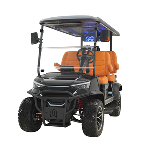 Carrito de Golf Estilo Urbano con Paquete de Litio de 48V |   Velocidad Máxima de 32 km/h y Alcance de 60 km para Uso Residencial - Product Image 1