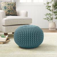 Pouf en jute marocain fait à la main pouf en macramé repose-pieds moderne décor à la maison cadeau Saint-Valentin