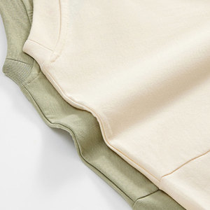 เสื้อยืดคอกลมแขนยาวสำหรับผู้ชายผ้าฝ้าย100% พิมพ์ลายแบบกำหนดเองเสื้อยืดรุ่นเฮฟวี่เวทเปล่า - Product Image 3