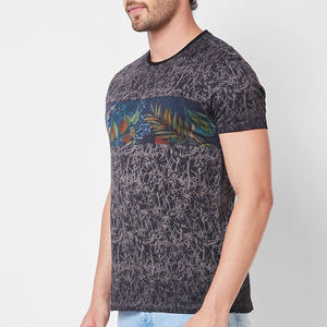 Top vente en gros qualité coton été t-shirts hommes couleur unie conception o-cou T-Shirts décontracté classique vêtements pour hommes hauts T-Shirt - Product Image 4