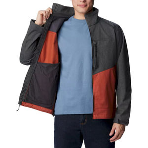 High Quality Outdoor Softshell <b>Jackets</b> <b>Men</b> Regular Winter <b>Jackets</b> Custom Logo Hooded Hunting <b>Jacket</b> with Two Side Pockets - Product Image 4