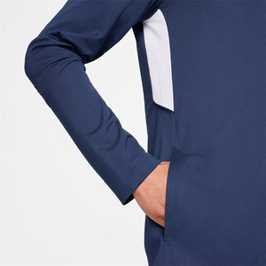 Chándal azul ajustado de poliéster y algodón 100%, venta al por mayor, chándal deportivo barato para hombre para invierno, chándal cálido - Product Image 4