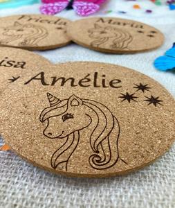 แผ่นรองแก้วไม้ก๊อก4นิ้ว9ซม. 10ซม. ออกแบบได้เอง1ชิ้นพร้อมแผ่นรองพิมพ์โลโก้สไตล์คลาสสิกสำหรับใช้ในบ้าน - Product Image 3