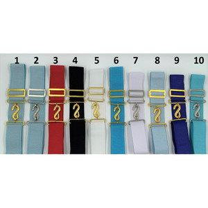 Extension de ceinture de tablier Regalia maçonnique Extension de ceinture de couleur personnalisée Ceinture réglable - Product Image 2