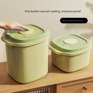 Vacuum Pet Food Storage Container Airtight Cat Dog Dry Food Bin Moisture Proof Large Capacity Fresh Keeper Organizer With Scoop - Product Image 2