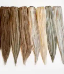 FINEST QUALITY PRODUCTS TURN YOUR DREAM HAIR INTO REALITY WITH TANGLE FREE REMY INDIAN RAW HAIR EXTENSION