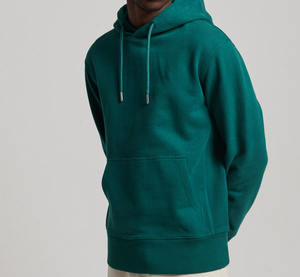 Sweat à capuche polaire à fermeture éclair brodé pour homme 100% coton à séchage rapide respirant couleur personnalisée Logo Pocket Trendy Classic Design - Product Image 1